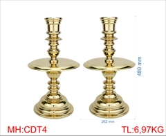 Cặp chân đèn trơn VT cao 34cm 40cm 47cm 56cm
