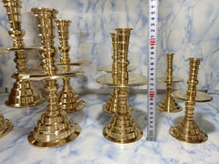 Cặp Chân đèn trơn thường 16cm đến 31cm