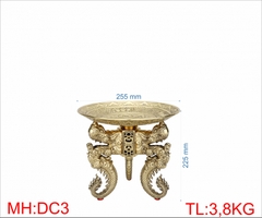 Bộ dĩa chò ba chân nhiều size