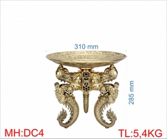 Bộ dĩa chò ba chân nhiều size