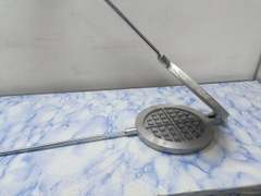 Khuôn bánh kẹp dày nhôm dk ra bánh 13,5cm