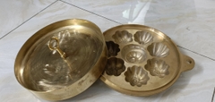 Khuôn bông lan đồng, bánh thuẫn đồng lớn 8 bánh