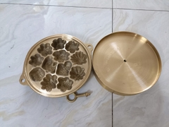 Khuôn bông lan đồng, bánh thuẫn đồng nhỏ 12 bánh