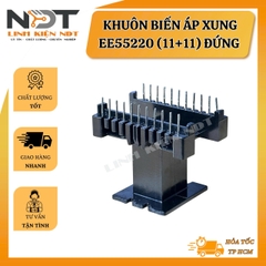 Khuôn Biến Áp Xung EE5520 Đứng 11 + 11 Chân