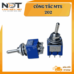 [ COMBO 2 ] Công Tắc Gạt MTS - 202 6 Chân 2P2T ON-ON Loại Tốt - Linh Kiện NDT