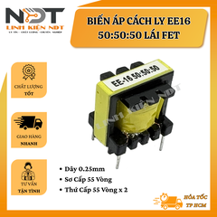 Biến Áp Cách Ly EE16 FET 50:50:50 - Linh Kiện NDT