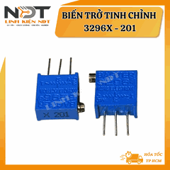 Bộ 10 Chiếc Biến Trở Tinh Chỉnh 3296X 201 (200R) - Linh Kiện NDT