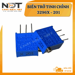 Bộ 10 Chiếc Biến Trở Tinh Chỉnh 3296X 201 (200R) - Linh Kiện NDT