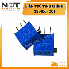 Bộ 10 Chiếc Biến Trở Tinh Chỉnh 3296X 201 (200R) - Linh Kiện NDT