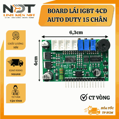 Board Lái IGBT 4CĐ SG3525 CA3140 MCU - Linh Kiện NDT
