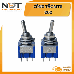 [ COMBO 2 ] Công Tắc Gạt MTS - 202 6 Chân 2P2T ON-ON Loại Tốt - Linh Kiện NDT
