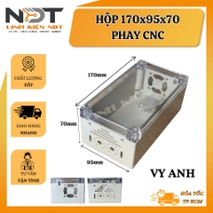 Hộp 170x95x70 CNC 2 Đầu - Linh Kiện NDT