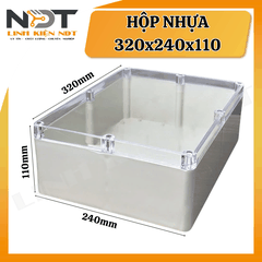 Hộp 320x240x110 trằng nắp trong Vy Anh