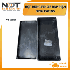 Hộp Đựng Pin Xe Đạp Điện 320x150x85mm VY ANH - Linh Kiện NDT