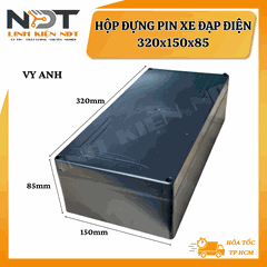 Hộp Đựng Pin Xe Đạp Điện 320x150x85mm VY ANH - Linh Kiện NDT