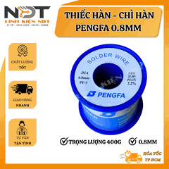 Chì Hàn Thiếc Hàn Pengfa Xanh Cuộn 400g - Linh Kiện NDT