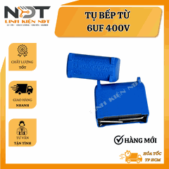 Tụ Bếp Từ 6uF 400V LoạI Đứng - Linh Kiện NDT