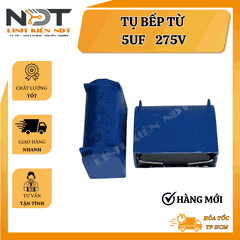 Tụ Bếp Từ 5uF 275V LoạI Đứng - Linh Kiện NDT