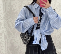 Túi Dior Safari Bag With Strap Oblique Jacquard (Beige) [Mirror Quality]
