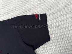 Áo Thun Balenciaga BLCG embroidered Logo 3B (Black) [Mirror Quality]