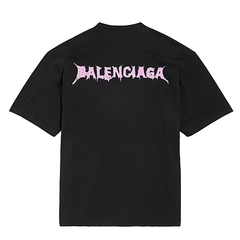 ÁO THUN BALENCIAGA DIY BACK MEDIUM FIT T-SHIRT(BLACK)