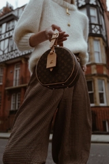 LOUIS VUITTON BAG -Túi LV Petite Boite Chapeau (Brown) [Mirror Quality]