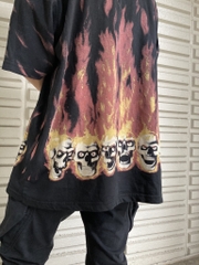 Áo Thun Supreme x MM6 Maison Margiela Liquid Blue (Black) [Mirror Quality]