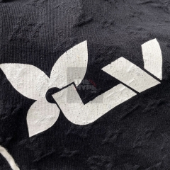 Áo Sơ Mi Louis Vuitton LV Baseball Racing Denim (Black) [Mirror Quality]