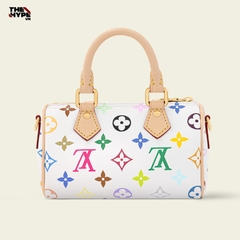 Túi  LOUIS VUITTON Nano Speedy (white)