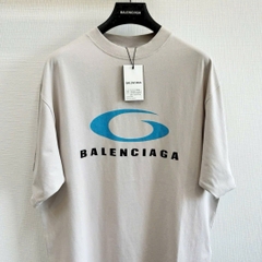 ÁO THUN BALENCIAGA BLCG LOOP SPORT ICON (CREAM)
