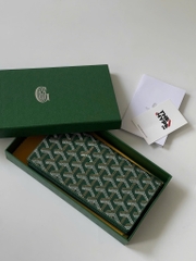 VÍ DÀI GOYARD RICHELIEU ZIP (GREEN)