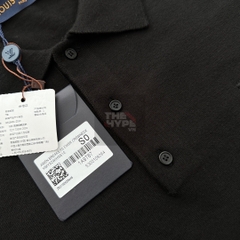 Áo Polo Louis Vuitton LV Cashmere And Cotton Blend (Black) [Mirror Quality]