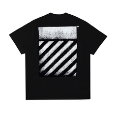ÁO THUN OFF WHITE FADED GRADIENT SS26 (BLACK)