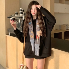 13DE MARZO SHIRT HOODIE - 13De Space Image Scarf (Black) Best Quality
