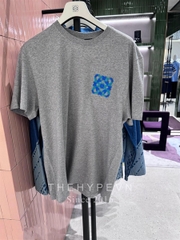 Áo Thun Loewe Anagram cotton relaxed fit (Grey) [Mirror Quality]