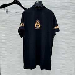 Áo Thun Balenciaga Burning Unity (Black) [Mirror Quality]
