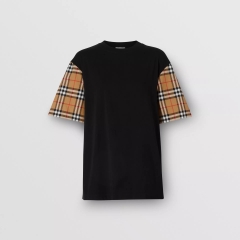 BURBERRY TEE - Áo BBR Serra (Black) [Mirror Quality]