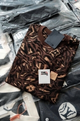 ÁO THUN LOUIS VUITTON JACQUARD (MARRON)