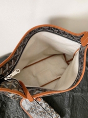 TÚI GOYARD HEART TOTE BAG (TAN)