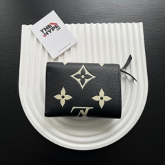Ví Ngắn Louis Vuitton Victorine Empreinte (BLACK) [Mirror Quality]