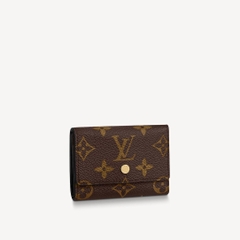 Ví Ngắn Louis Vuitton Micro Monogram (Brown) [Mirror Quality]