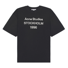ÁO THUN ACNE STUDIOS EXFORD U 1996 (BLACK)