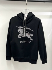 Áo Hoodie Burberry BBR Drake (Black) [Mirror Quality]