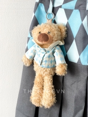 Chân Váy 13De Marzo Diamond Check Long (Blue Pastel) Best Quality