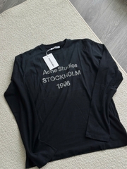 ÁO TAY DÀI ACNE STUDIOS EXFORD U 1996 (BLACK)