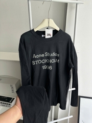 ÁO TAY DÀI ACNE STUDIOS EXFORD U 1996 (BLACK)