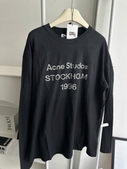 ÁO TAY DÀI ACNE STUDIOS EXFORD U 1996 (BLACK)