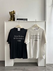 ÁO THUN ACNE STUDIOS EXFORD U 1996 (WHITE)