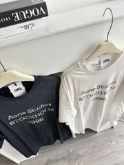 ÁO THUN ACNE STUDIOS EXFORD U 1996 (WHITE)