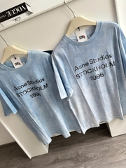 ÁO THUN ACNE STUDIOS EXFORD U 1996 (BABY BLUE)